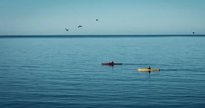 Paseo en kayak por la costa